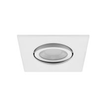 Spot Encastré Carré Orientable Dimmable 2700-3000-4000-6000k Blanc Mat - Indigo