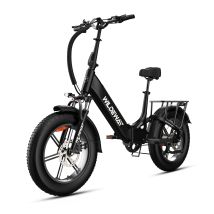 Vélo Électrique Wildeway Torpedo, Fat Bike 20" 48v 15ah, Noir