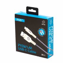 Fr-tec Ps5 Câble De Charge Tressé Pour Le Contrôleur À Double Sens 3 Mètres - Premium