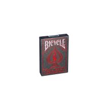 Bicycle Metalluxe Crimson Rider Back Carte De Jeu