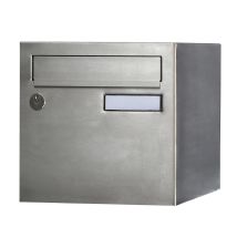Boîte Aux Lettres Normalisée 1 Porte Extérieur - Rivage - Inox