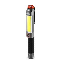Lampe De Poche Big Larry 3 - Cob 200 Lumens - Aluminium Noir - Ø31 Mm X 24 Mm X 198 Mm