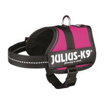 Harnais Power Julius-k9 - Baby 2 - Xs-s : 33-45 Cm-18 Mm - Fuchsia - P
