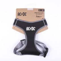 Harnais Pour Chien Acdc Xxs/xs Noir