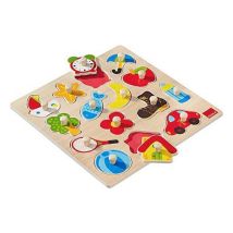 Puzzle Diset Bois Formes (15 Pcs)
