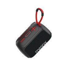 Moodix Enceinte Bluetooth Portable 5w Noir Ipx6, Microsd, Étanche