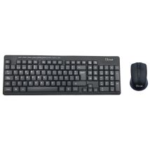L-link Ll-kb-555-wcombo Clavier Souris Incluse Bureau Usb Qwerty Espagnole Noir