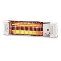 Reglette Infrarouge Quartz 1200w Plein Air Chauffage Mural Electrique Inclinable 600w