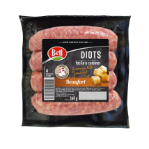 Mossieur Polette - Saucisses Diots De Savoie Au Beaufort Mossieur Polette - Le Paquet De 4 - 360 G