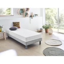 Matelas - 90 X 200 Cm - Epaisseur 16 Cm - Mousse A Mémoire De Forme - Housse Lavable En Machine - Equilibré