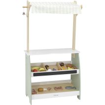 Viga Étal De Marché En Bois - H 104 X L 57 X P 30 Cm