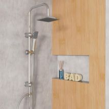 Ensemble De Douche De Tête Easy Energy Chrome Eisl