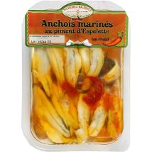 Filets D'anchois Au Piment D'espelette Pecheries Basques