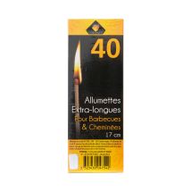 Allumette Extra Longue 17cm Boite 40pcs