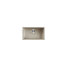 Elleci Quadra 130 Lkq13087 Lavello Da Incasso 1 Vasca Sopratop 79x50 Cm Keratek Cocoa 87