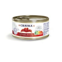 Chatka - Crabe Royal Chair Et Pattes Chatka - La Boite De 110g Net Égoutté