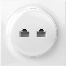Fibaro Walli N Prise De Courant 2 X Rj-45 Blanc