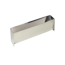 Plat À Four Siena Trapezoidal En Acier Inoxydable 30x6 Cm, Résistant À La Rouille Et Passe Au Lave-vaisselle