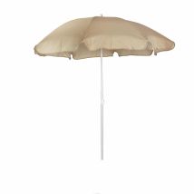 Parasol De Jardin Chillvert Gandía Aluminium Fixe Ø180 Cm Camel