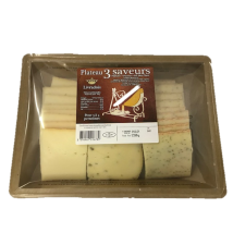 Livradois - Fromage À Raclette Nature Poivre Et Ail Des Ours Livradois - La Barquette De 550g