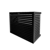 Cache Unité Extérieure En Aluminium Noir Foncé Taille M - Decoclim - 23am9005