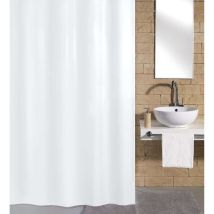 Rideau De Douche Kito 180x200 Cm Blanc Kleine Wolke