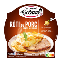 Plat Cuisiné Rôti Porc/gratin Dauphinois