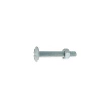 Boulon Poêlier Ultima Acier Zingué Blanc 8x30 Mm Classe 8.8 Boîte 100