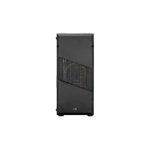 Boîtier Pc Aerocool Menace Saturn Frgb Noir Verre Trempé