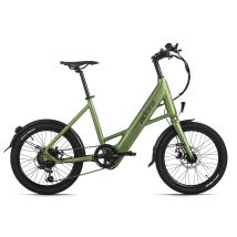 Adore Vélo Électrique Compact 20" Aluminium C-200 Compact Bike Moteur Arrière 45nm / 10,4ah Vert Métallisé Mat