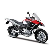 Moto Bmw R1200gs Modèle Réduit À L'échelle 1/12 Rouge / Noir Maisto