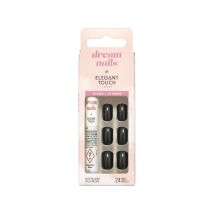 Faux Ongles Dream Nails Black Elegant Touch