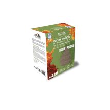 Cubes Allume-feu Naturels X220 Sans Odeurs Maxi Format (barbecue, Cheminée) Actifeu