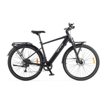 Vélo Électrique De Randonnée Cyrusher Voyage, Moteur Bafang 250 W, Batterie 36 V 14 Ah, Noir