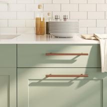 Poignées D'armoire 5 Pcs Bronze 192 Mm Acier Inoxydable Vidaxl