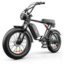 Vélo Électrique Emoko C91 Batterie 48v 20ah Moteur 1000w,siège Noir