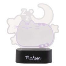 Lampe Veilleuse Led Décorative De La Collection Dreams Noir Pusheen