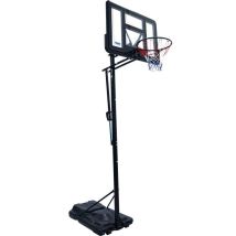 Panier De Basket Chicago Noir Hauteur Réglable 2m30 À 3m05