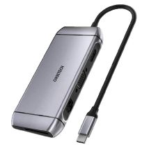 Hub Usb-c Choetech Multifonction Plug And Play Gris