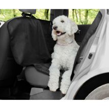 Housse De Protection De Siège D’auto Pour Animaux Noir Pets Collection