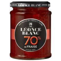 Confiture Fraise 70% Leonce Blanc