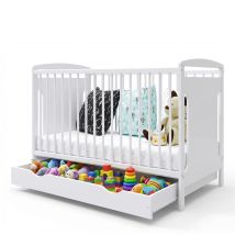 Lit Bébé Évolutif Avec Tiroir Margot 60x120 Cm (matelas Non Inclus)