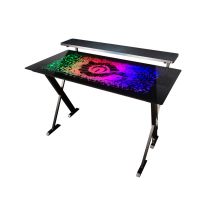 Bureau Gaming Talius Warship X1 120 X 60 X 76 Cm Noir Acier