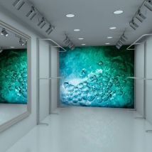 Papier Peint Eau Bleu Océan - 350 X 270 Cm
