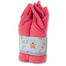 Langes En Coton Bio Fraise