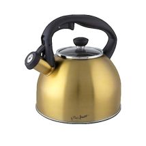 Bouilloire Lamart Lt7057 2.5l En Acier Inox Avec Sifflet Inclinable