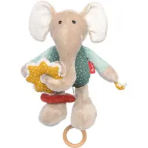 Sigikid Peluche Éléphant Jouet Musical Bébé Jaune Playq