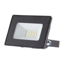 Projecteur Led 10w 900lm Noir - Ip65 - 4000/6500k Zenitech 499970
