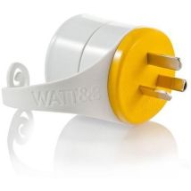 Adaptateur FR - CN/AUS/NZ jaune WATT&CO