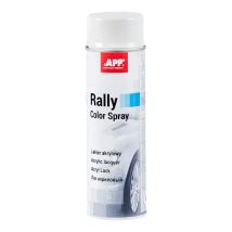 Bombe De Peinture - Blanc - Brillant - Acrylique - Toutes Surfaces - App Rally - 600ml